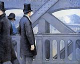 Gustave Caillebotte Canvas Paintings - The Pont de Europe